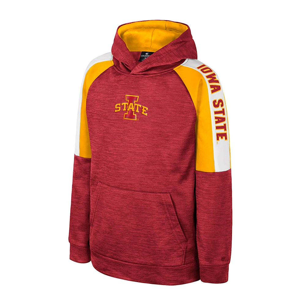 Youth Colosseum Cardinal Iowa State Cyclones Pullover Hoodie