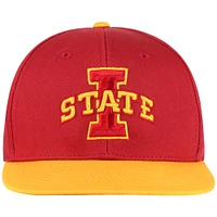Youth Top of the World Cardinal Iowa State Cyclones Maverick Snapback Hat