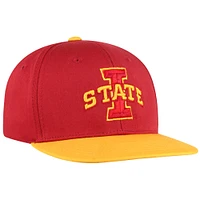 Youth Top of the World Cardinal Iowa State Cyclones Maverick Snapback Hat