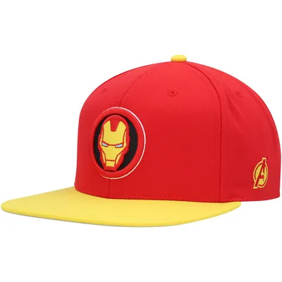 Marvel Iron Man Snapback Hat - Red/Yellow