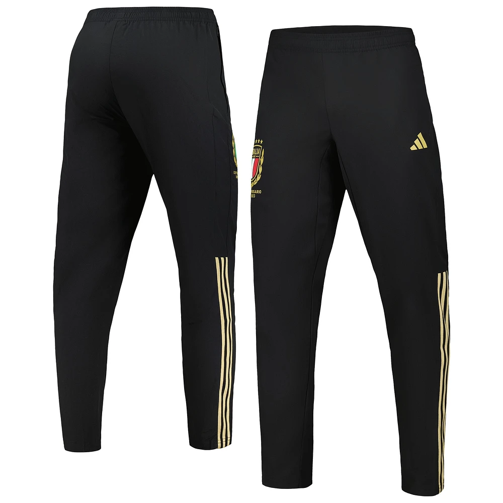 Pantalon 125e anniversaire de l'équipe nationale d'Italie adidas noir pour homme