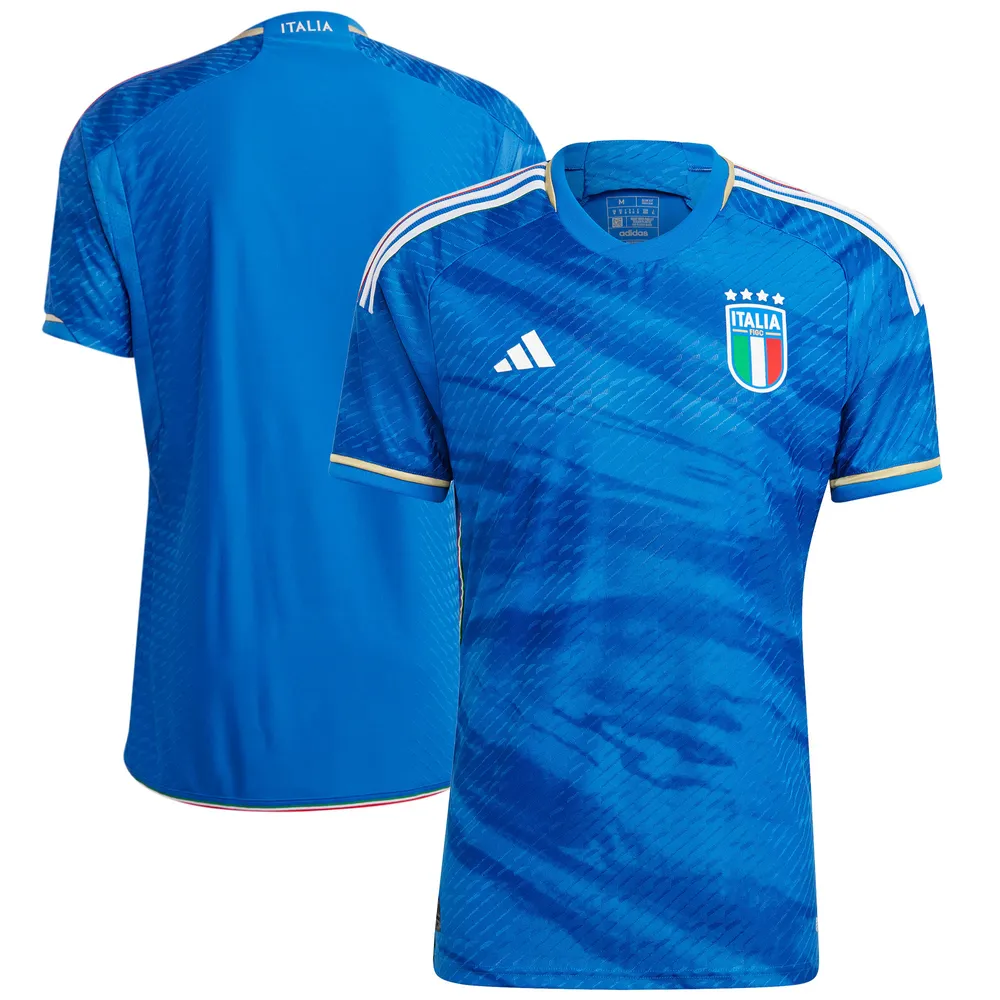 Maillot adidas Équipe nationale d'Italie 2023/24 domicile bleu pour homme