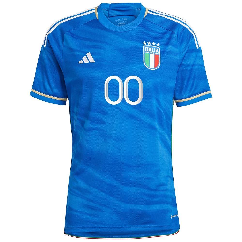 Men's adidas Blue Italy National Team 2023/24 Home - Replica Custom Jersey