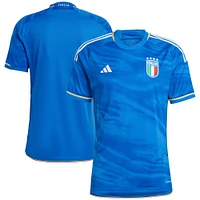 Maillot réplique domicile équipe nationale d'Italie 2023 adidas bleu pour homme