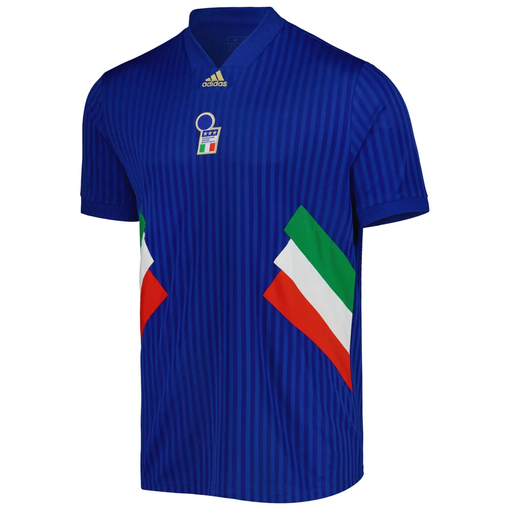 Men's adidas Blue Italy National Team Football Icon Jersey