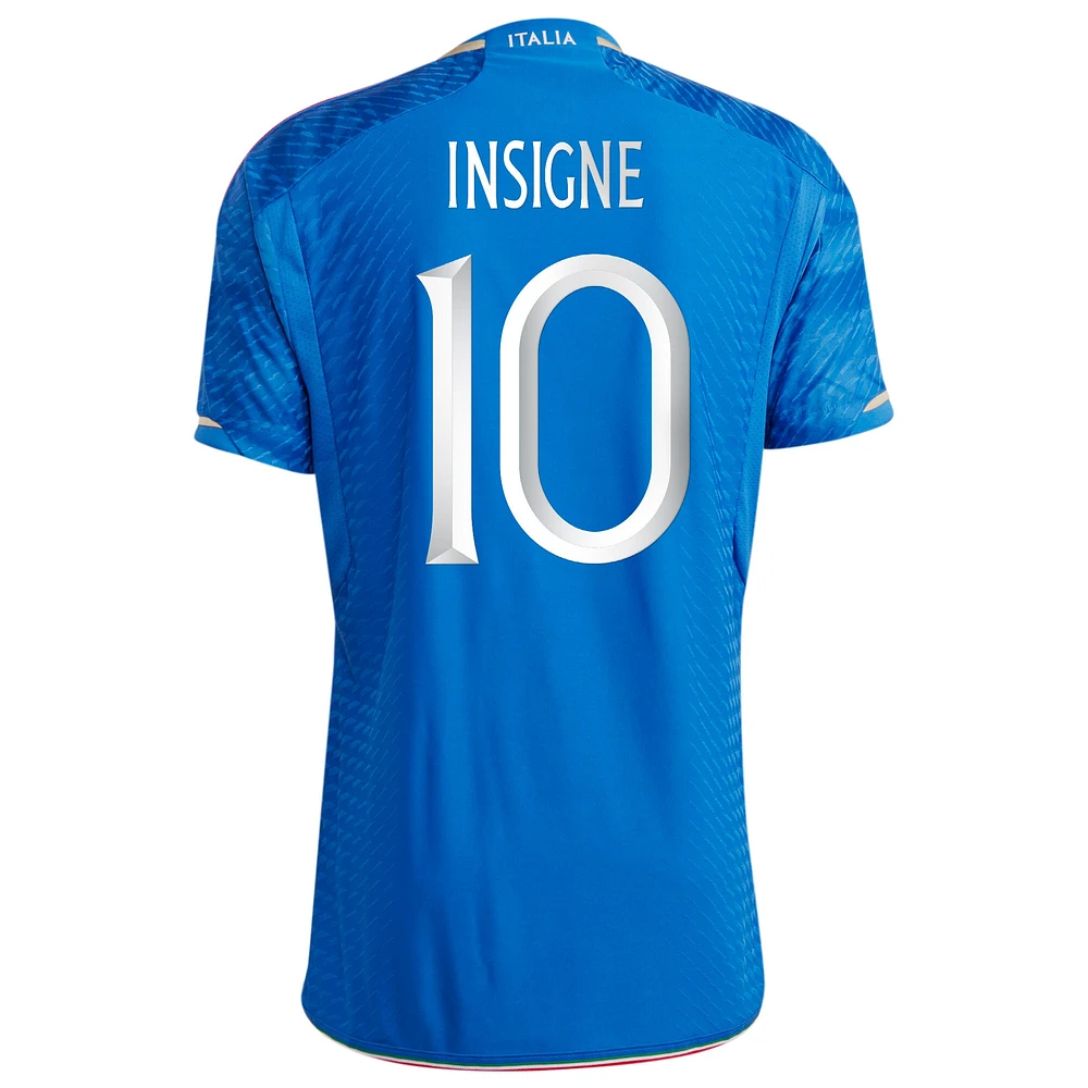 Homme adidas Lorenzo Insigne Bleu Italie Équipe Nationale 2023/24 Domicile