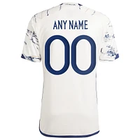 Men's adidas White Italy National Team 2023/24 Away - Replica Custom Jersey