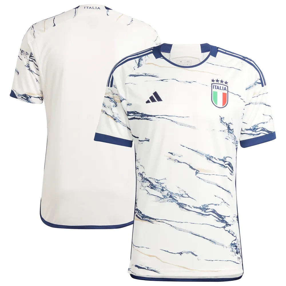 Adidas Équipe nationale d'Italie 2023/24 extérieur blanc pour homme - Maillot Replica