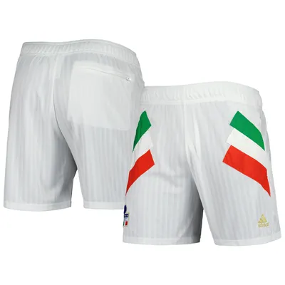 Italy National Team adidas Football Icon Shorts - White