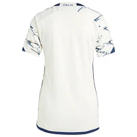 Maillot adidas Équipe nationale d'Italie 2023 extérieur blanc pour femme