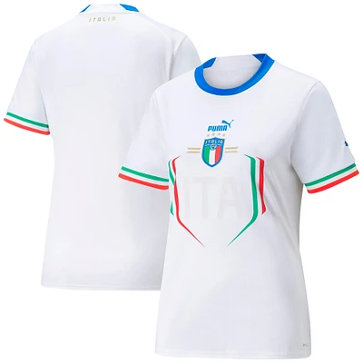 Maillot Femme Puma Italie National Team 2022/23 Extérieur Replica Blanc