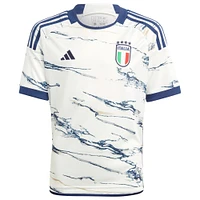 Enfant adidas Blanc Italie Équipe nationale 2023 Extérieur - Maillot Replica