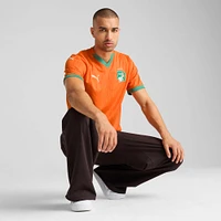 Men's Puma Orange Ivory Coast National Team 2025 Home Replica Jersey