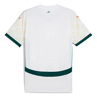 Men's Puma White Ivory Coast National Team 2025 Away Replica Jersey