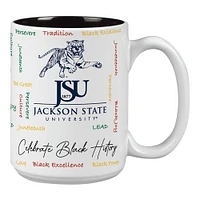 Jackson State Tigers 15oz. Black History Month Mug