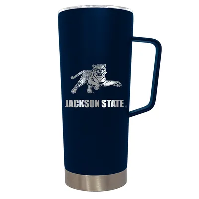 Jackson State Tigers 18oz. Mascot Logo Roadie Tumbler with Handle