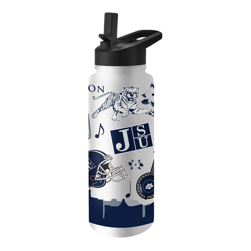 Jackson State Tigers 34oz. Native Quencher Bottle