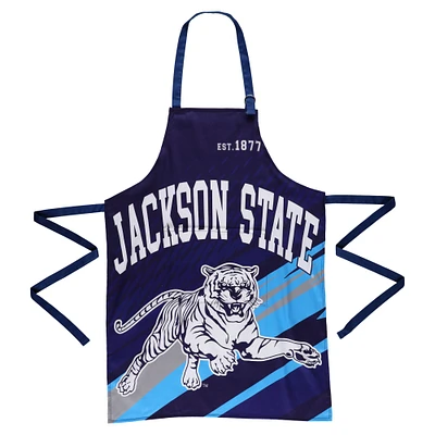 Kozy Cushions Tablier de grillade graphique Jackson State Tigers 34" x 32"