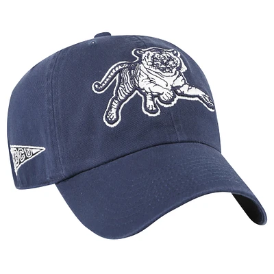 Casquette réglable de nettoyage latérale et arrière '47 Navy Jackson State Tigers pour hommes