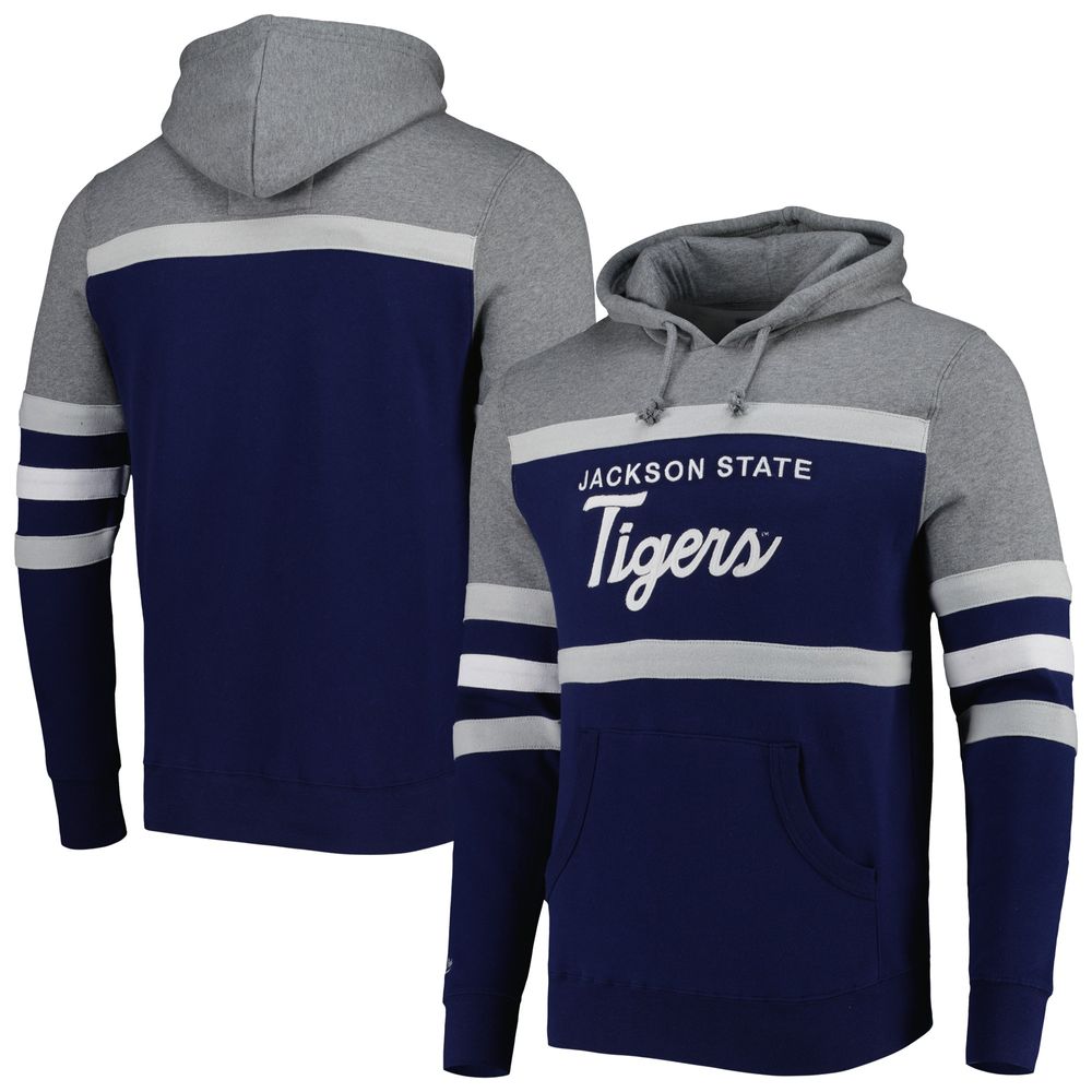 Detroit Tigers Mitchell & Ness Head Coach Pullover Hoodie - Navy