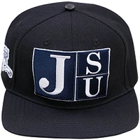 Men's Pro Standard Black Jackson State Tigers JSU Logo Snapback Hat