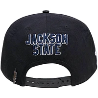 Men's Pro Standard Black Jackson State Tigers JSU Logo Snapback Hat