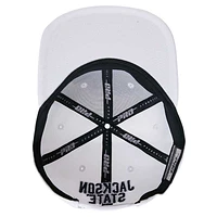 Men's Pro Standard White Jackson State Tigers Wool Snapback Hat