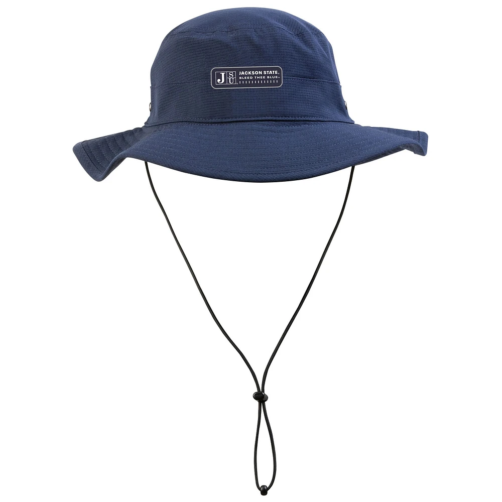 Chapeau bob Under Armour Jackson State Tigers Performance Boonie pour homme, bleu marine