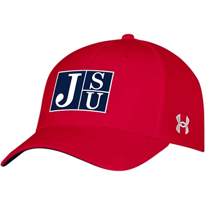 Casquette réglable Iso-Chill rouge Jackson State Tigers Blitzing Accent pour homme