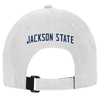 Casquette ajustable CoolSwitch AirVent des Jackson State Tigers Under Armour pour hommes, blanche