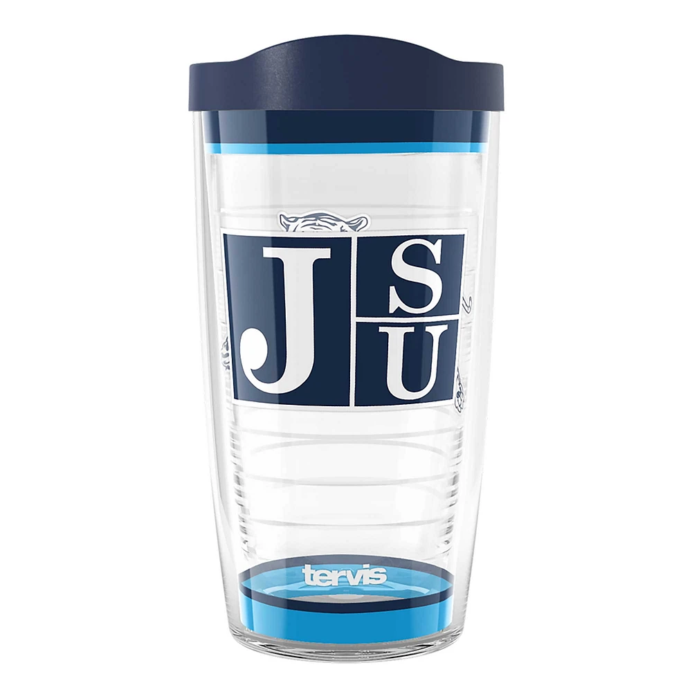 Tervis Jackson State Tigres 16oz. Gobelet de voyage classique Tradition