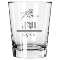 The Memory Company Jackson State Tigers 15oz. Double Old Fashioned Glass