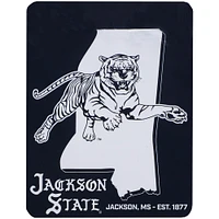 The Northwest Group Jackson State Tigers 60'' x 46'' Micro Raschel Jeté Couverture