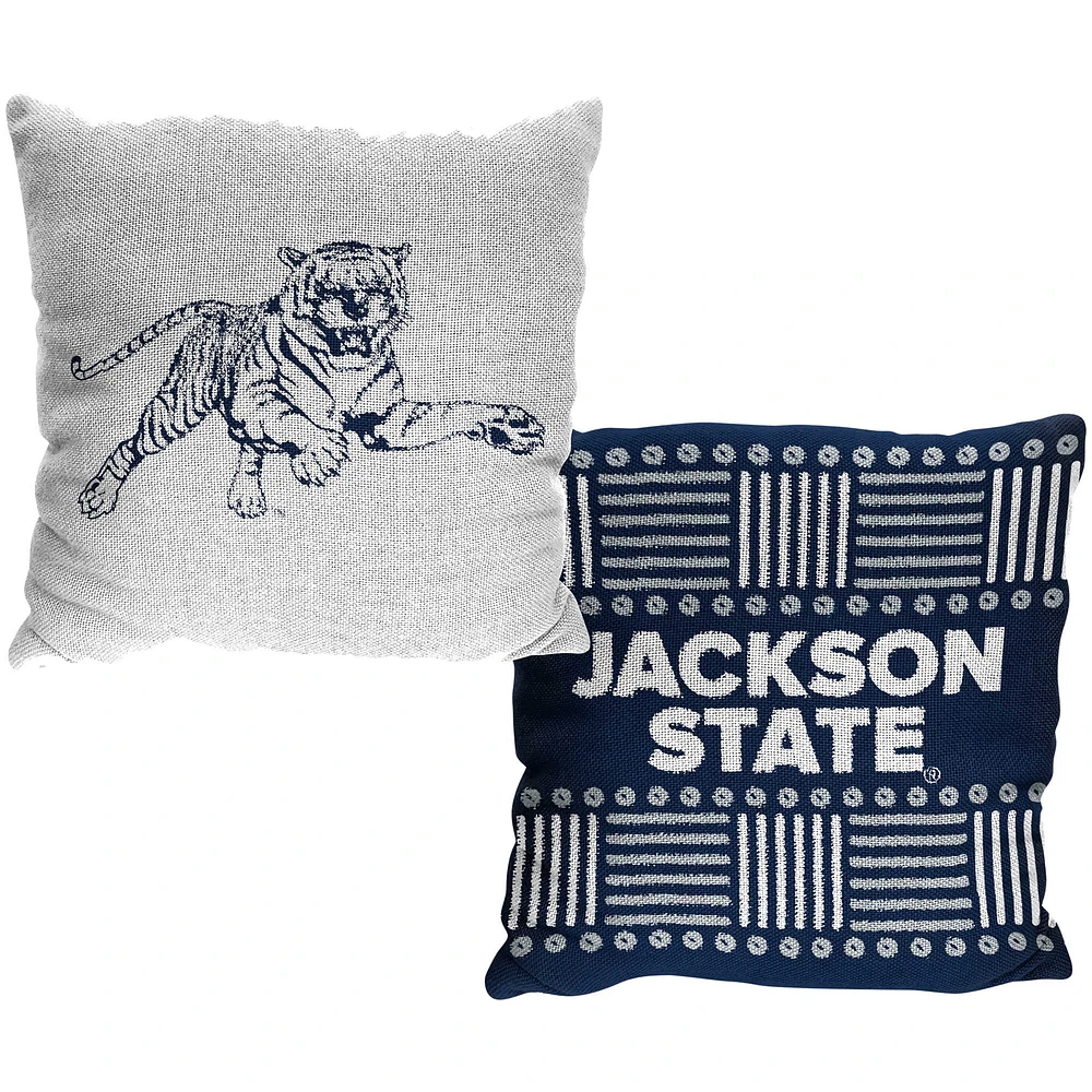 The Northwest Group Jackson State Tigers Homage Double-Sided Pillow