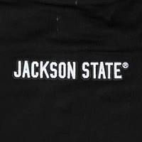 Women's Pro Standard  Black Jackson State Tigers Pearl Cropped Pullover Sweatshirt