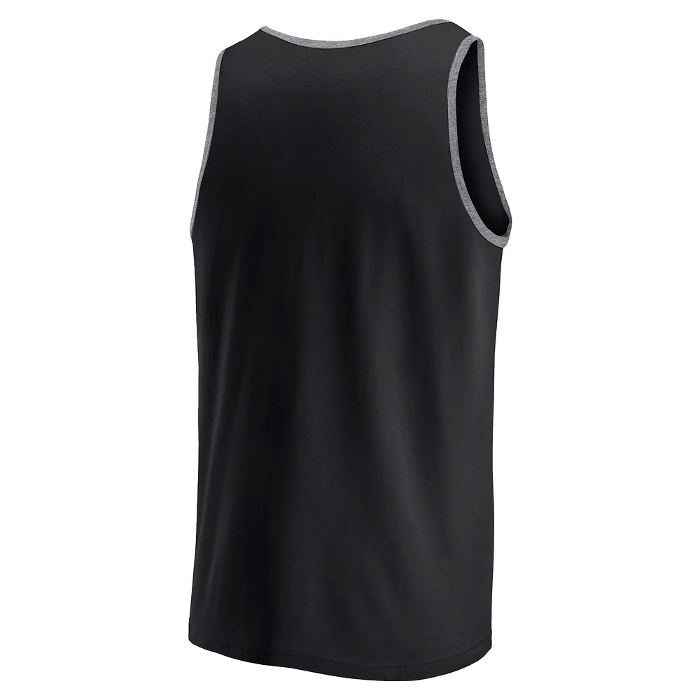 Men's Fanatics Black Jacksonville Jaguars Bet Tank Top