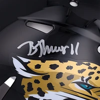 Casque authentique Riddell Speed ​​autographié par Brian Thomas Jr. Jacksonville Jaguars