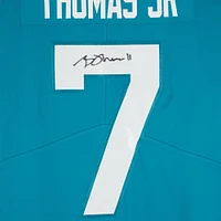 Brian Thomas Jr. Jacksonville Jaguars Autographed Teal Nike Limited Jersey