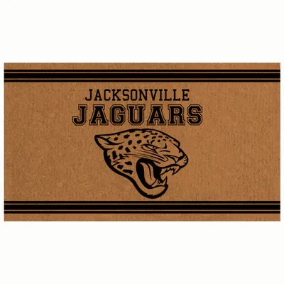 Jacksonville Jaguars 30'' x 18'' Logo Turf Mat - Brown