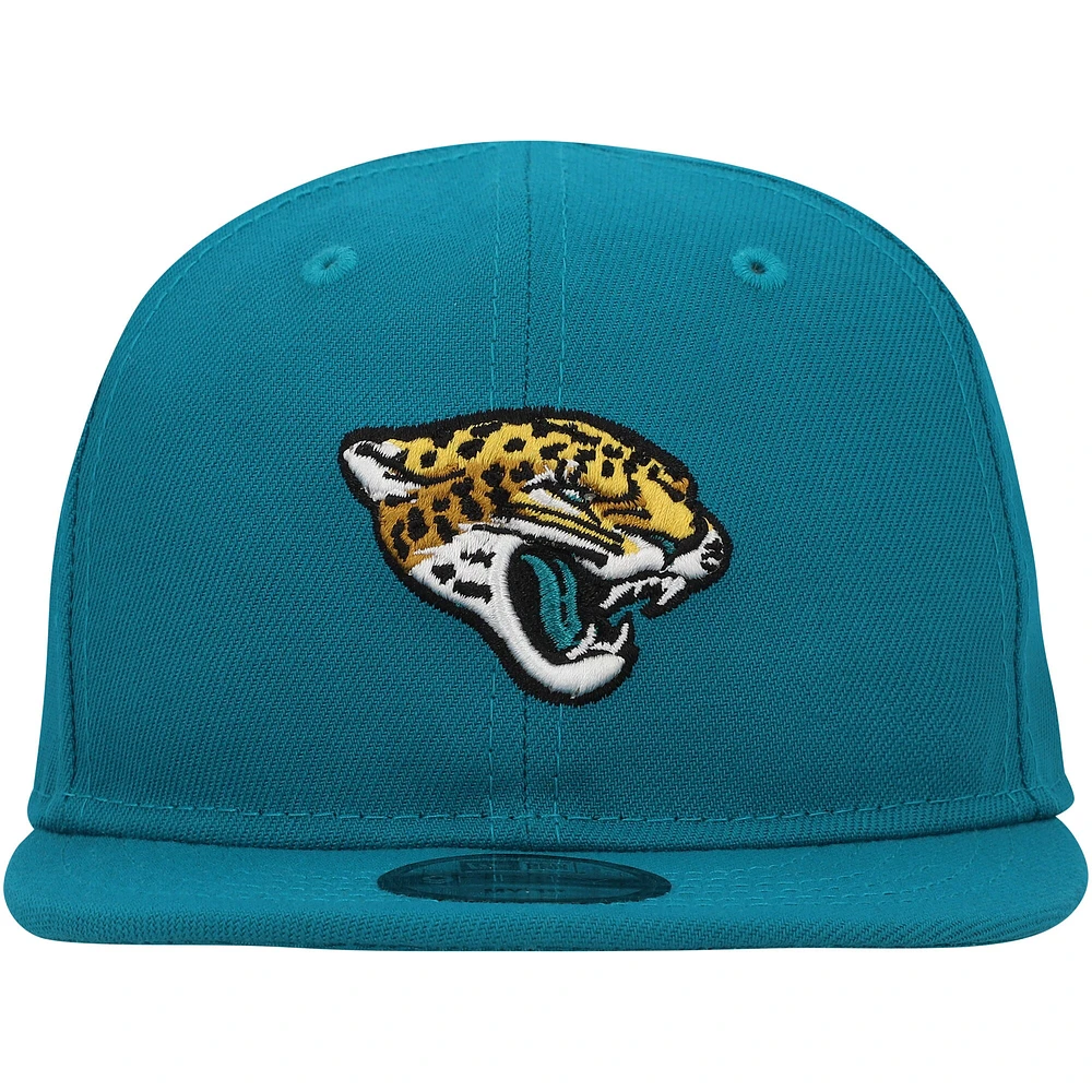 Casquette réglable My 1st 9FIFTY Jacksonville Jaguars New Era bleu sarcelle pour bébé