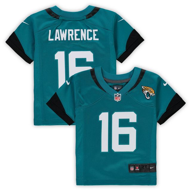 Maillot de match Nike Trevor Lawrence pour bébé, bleu sarcelle, Jacksonville Jaguars