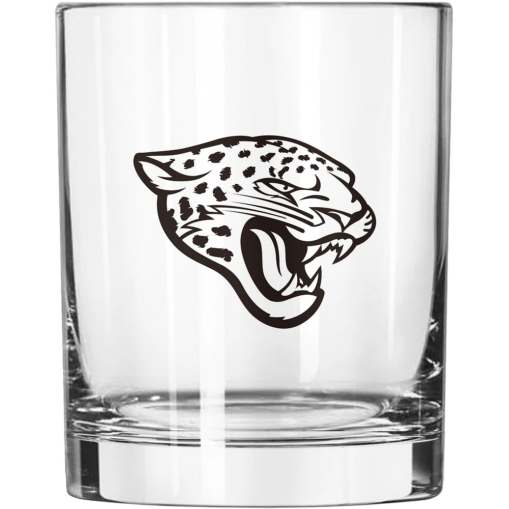 Jaguars de Jacksonville 14oz. Verre à roches pour le jour du match