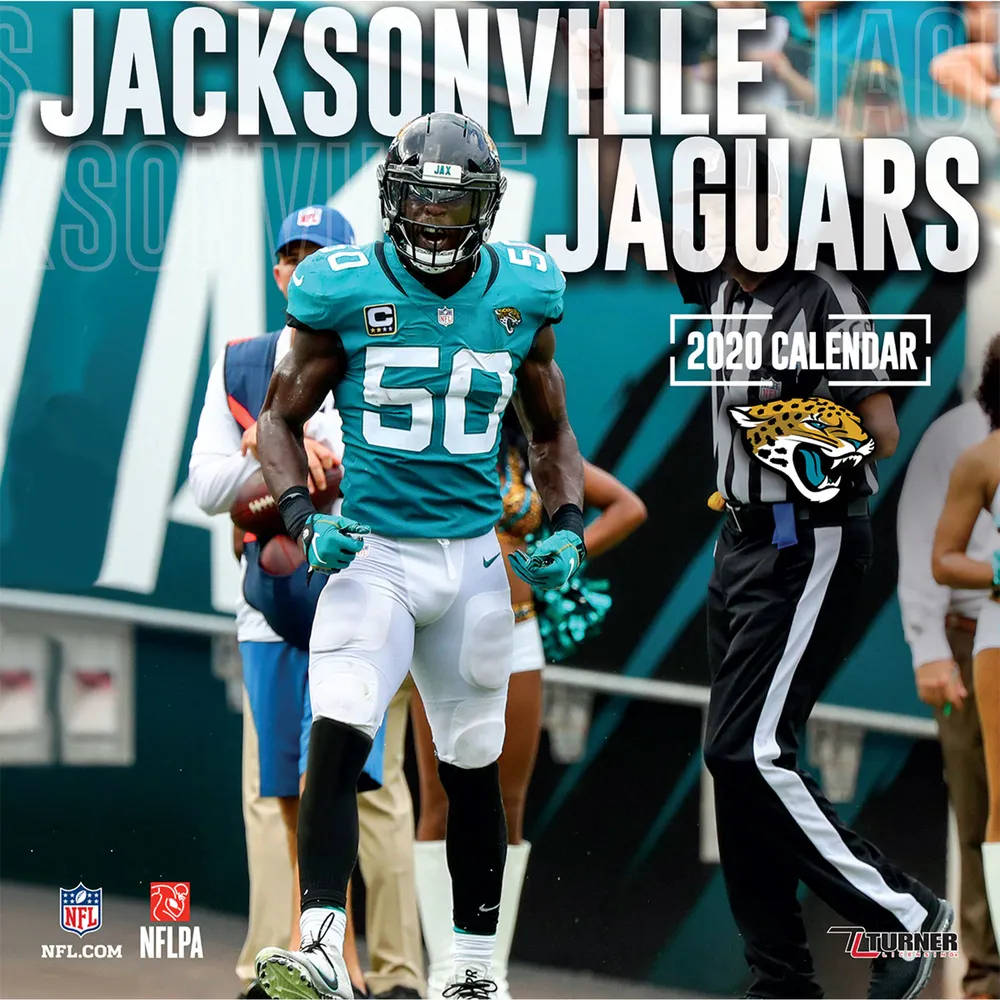 Lids Jacksonville Jaguars 2020 16-Month Wall Calendar