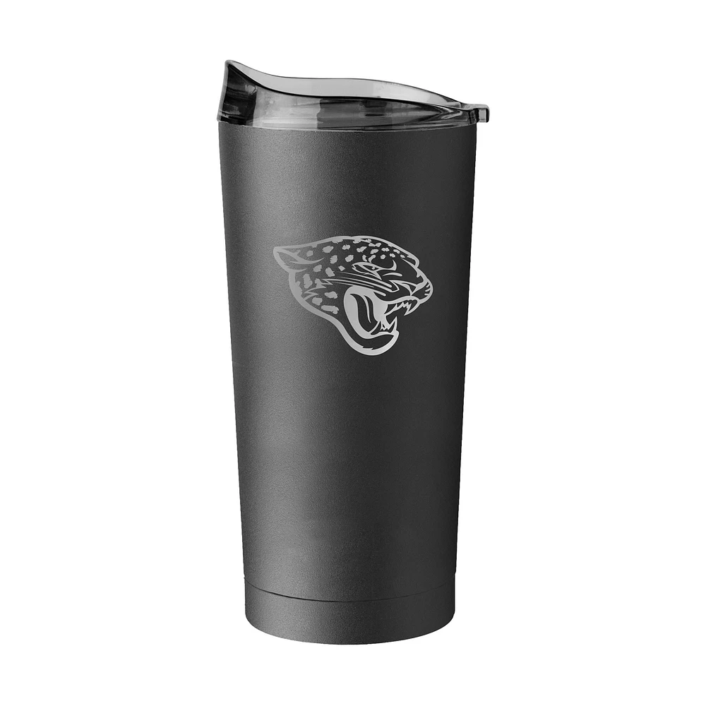 Jacksonville Jaguars 20oz. Black Powder Coat Tumbler