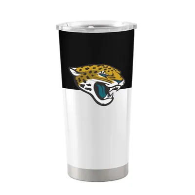 Jaguars de Jacksonville 20 oz. Gobelet en acier inoxydable à blocs de couleurs