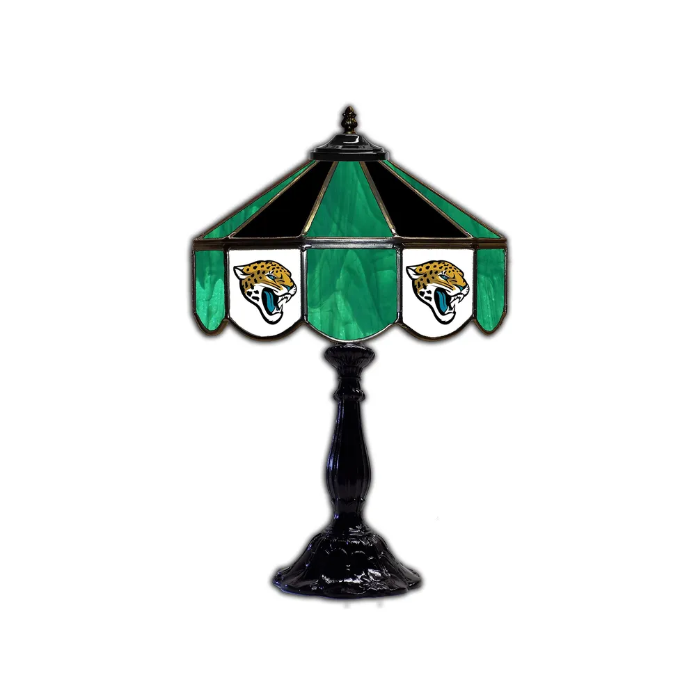 Lids Jacksonville Jaguars 21 Glass Table Lamp