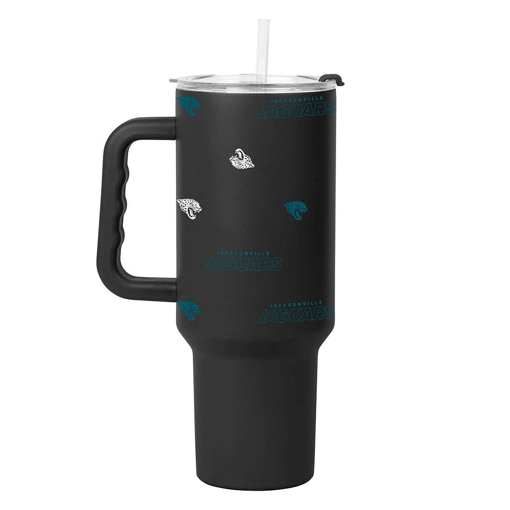 Jacksonville Jaguars 40oz. Step and Repeat Powder Coat Tumbler