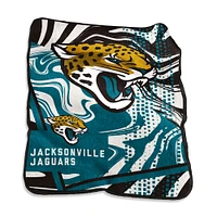 Couverture Raschel 50" x 60" des Jaguars de Jacksonville