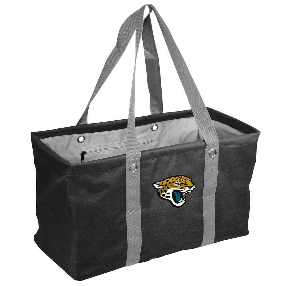 Jacksonville Jaguars Crosshatch Picnic Caddy Tote Bag