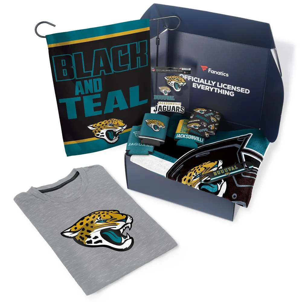 Lids Jacksonville Jaguars Fanatics Pack Tailgate Game Day Essentials  T-Shirt Gift Box - $107+ Value